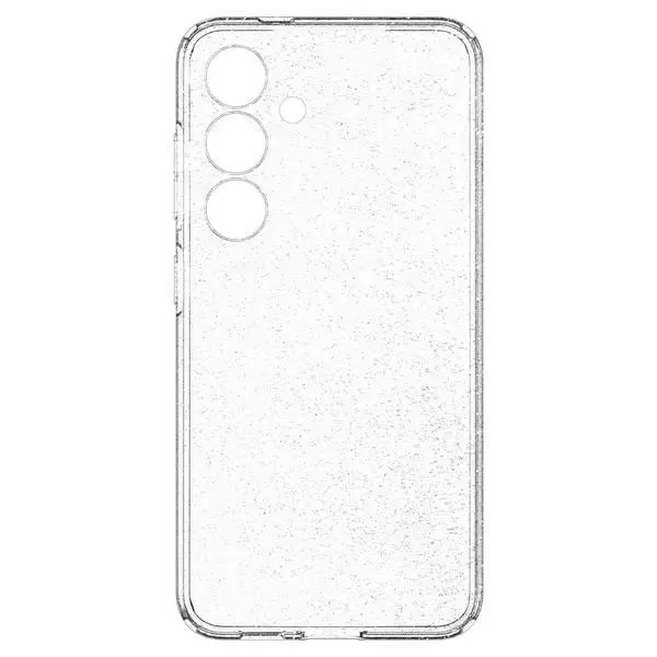 Etui Spigen Liquid Crystal ACS07345 do Galaxy S24 Przezroczysty-brokat