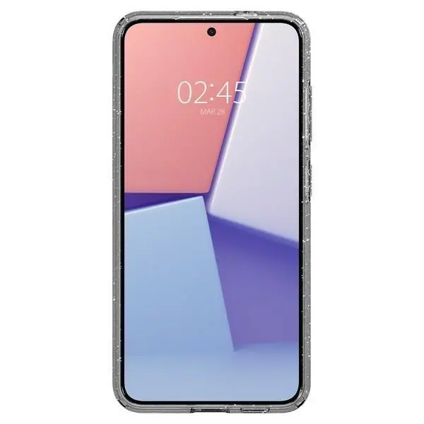Etui Spigen Liquid Crystal ACS07345 do Galaxy S24 Przezroczysty-brokat