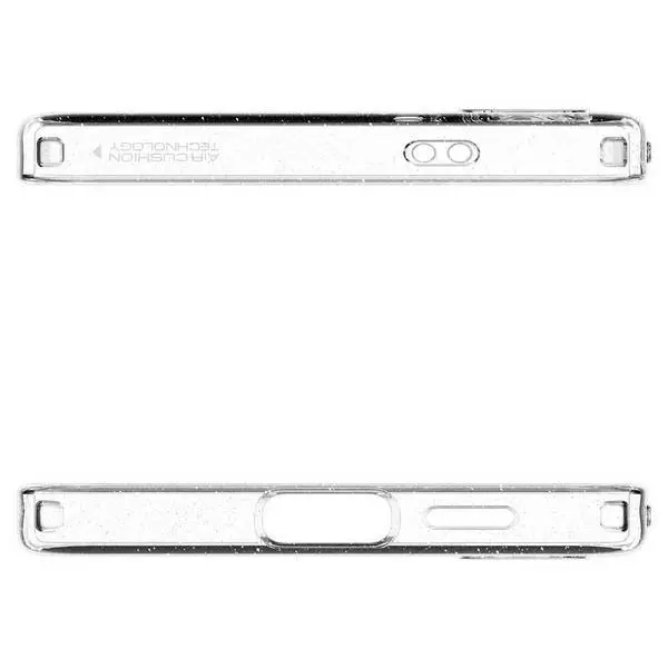 Etui Spigen Liquid Crystal ACS07345 do Galaxy S24 Przezroczysty-brokat