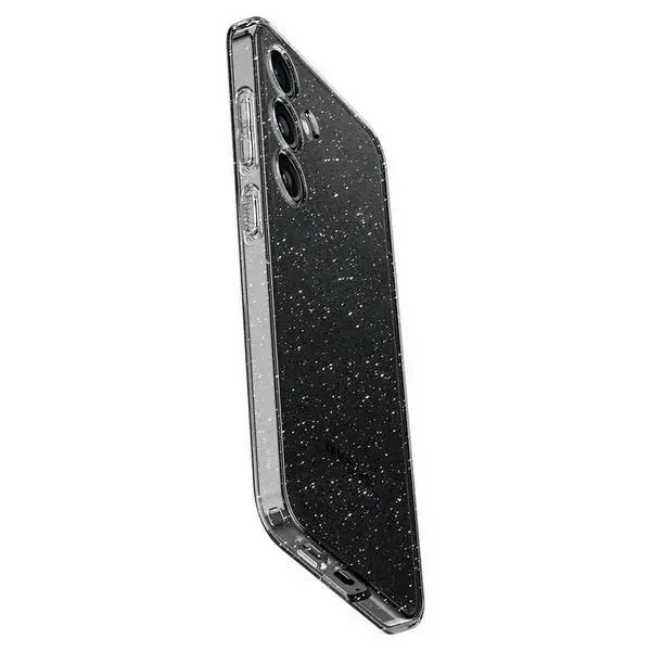 Etui Spigen Liquid Crystal ACS07345 do Galaxy S24 Przezroczysty-brokat