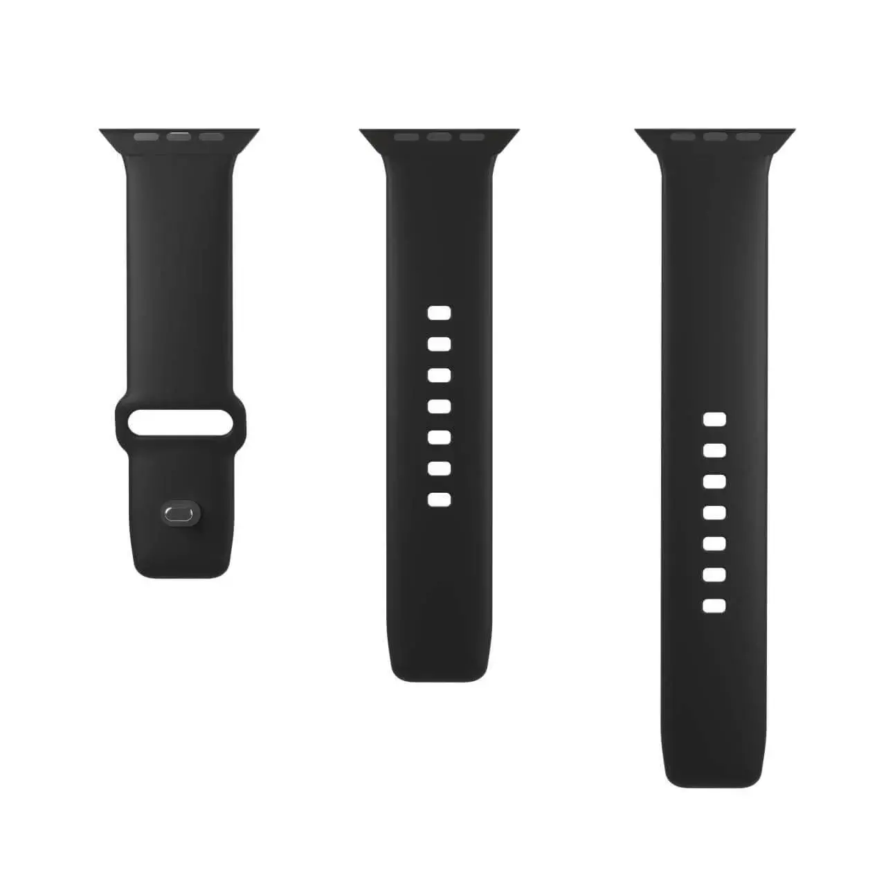 Pasek Puro SILICON BAND Watch 42-44-45-49mm Czarny