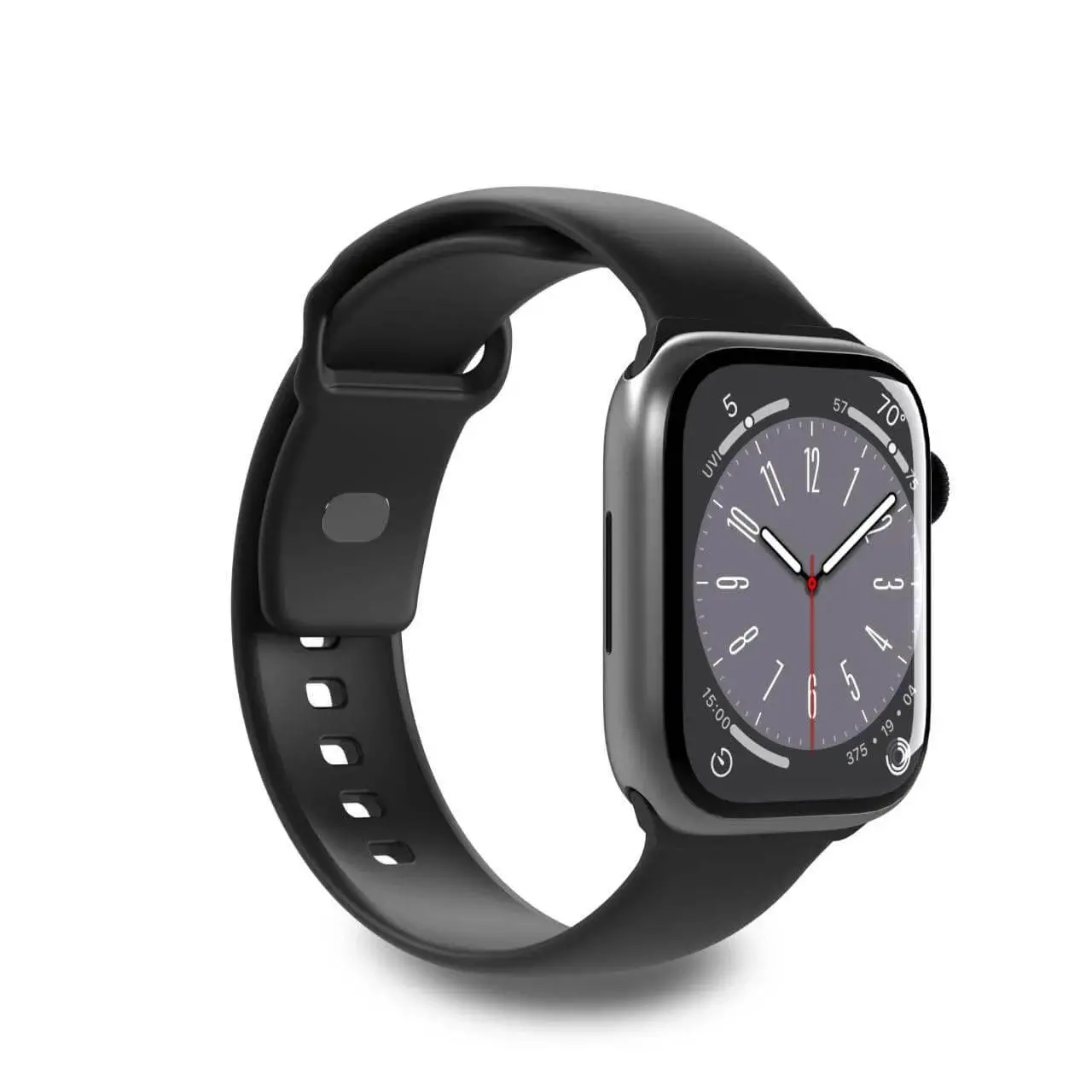 Pasek Puro SILICON BAND Watch 42-44-45-49mm Czarny