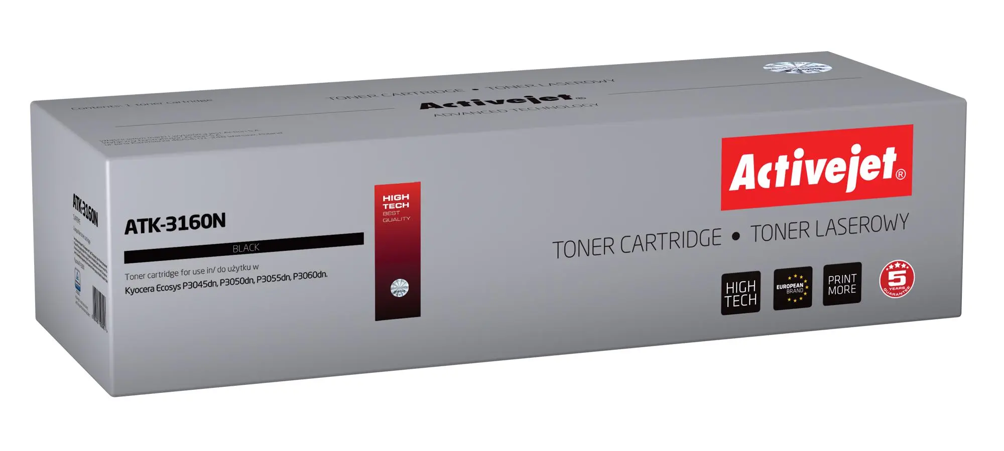 Toner ActiveJet ATK-3160N (zamiennik TK-3160) Czarny