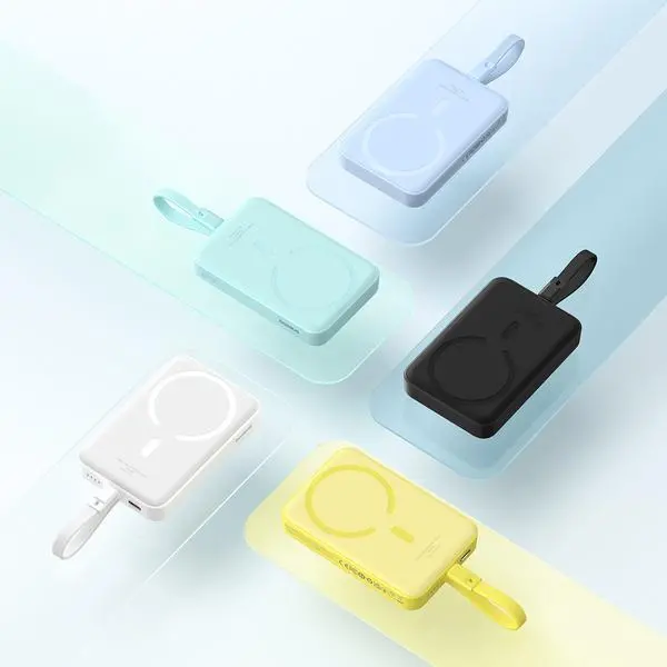 Powerbank Baseus P1002210B333-00 Magnetic Mini 10000mAh 30W MagSafe z kablem USB-C Niebieski