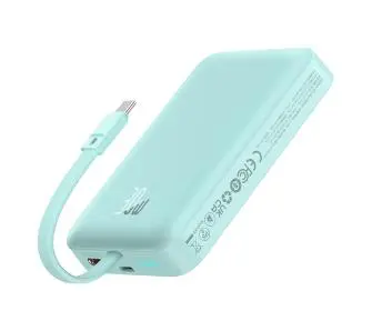 Powerbank Baseus P1002210B333-00 Magnetic Mini 10000mAh 30W MagSafe z kablem USB-C Niebieski