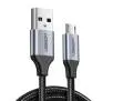 Kabel UGREEN USB do microUSB US290 QC 3,0 2,4A 0,25m Czarny