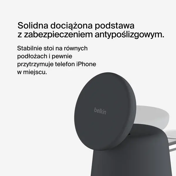 Ładowarka indukcyjna Belkin 2w1 MagSafe Czarny