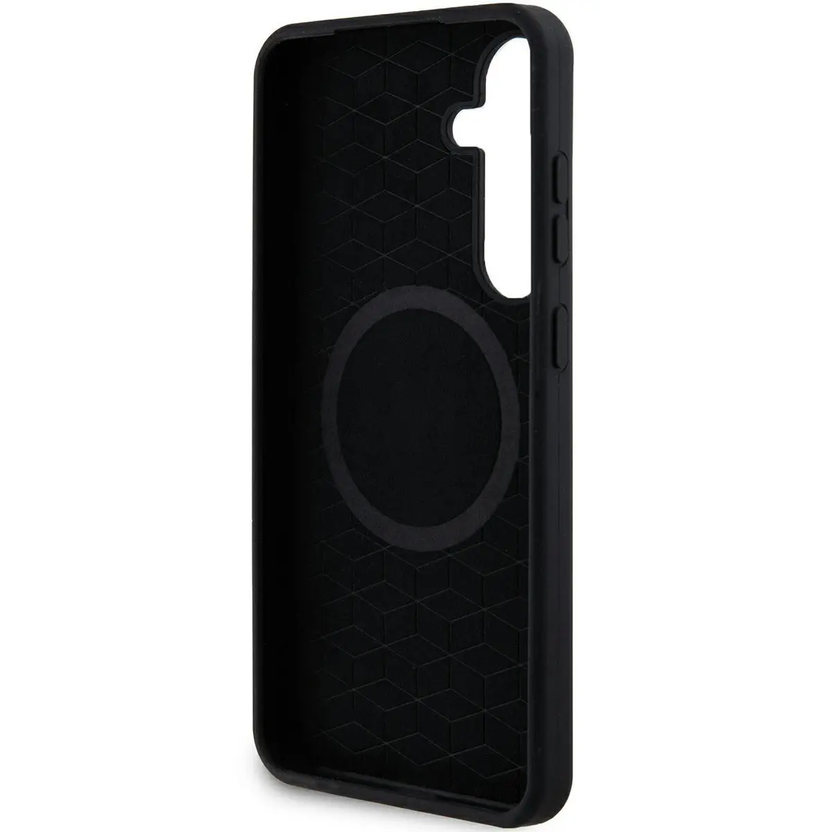 Etui BMW Silicone Pattern MagSafe do Samsung Galaxy S24+ Czarny