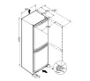 Lodówka Liebherr CUele231-26 137,2cm Srebrny