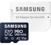 Karta pamięci Samsung PRO Ultimate 2023 microSDXC 512GB 200/130MB/s