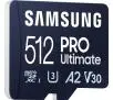 Karta pamięci Samsung PRO Ultimate 2023 microSDXC 512GB 200/130MB/s