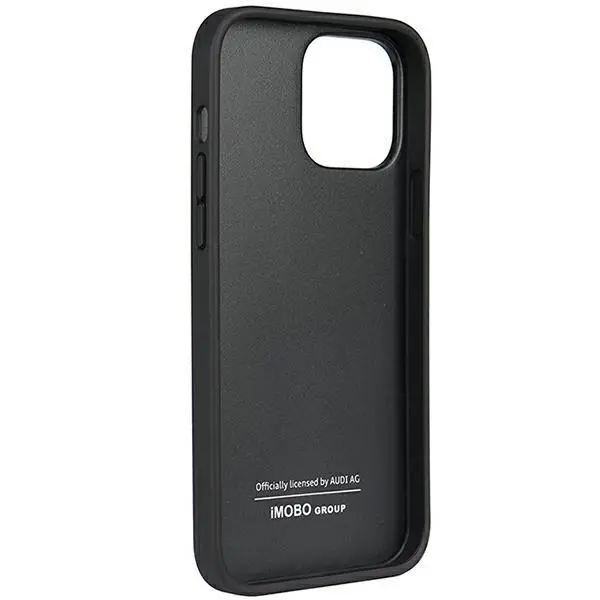 Etui AUDI Genuine Leather AU-TPUPCIP13PM-Q8/D1-BK do iPhone 13 Pro Max Czarny