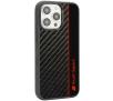 Etui AUDI Carbon Fiber Stripe AUS-TPUPCIP14P-R8/D1-BK do iPhone 14 Pro (czarny)