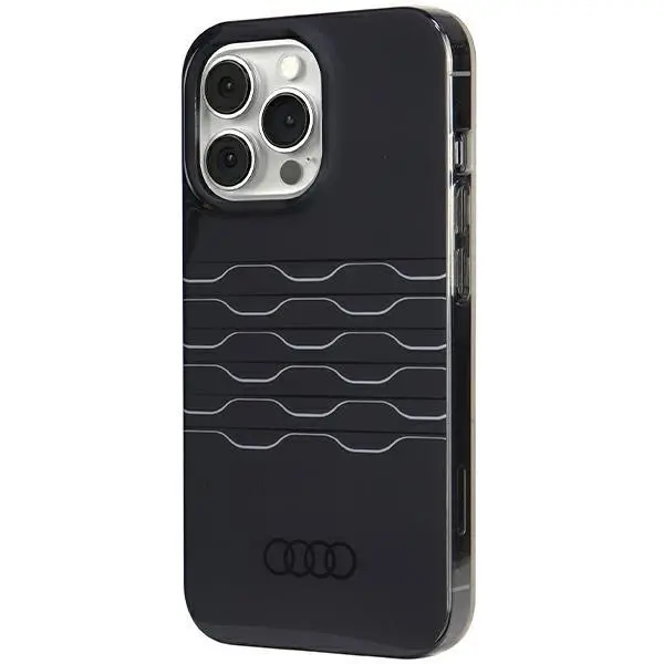 Etui AUDI IML MagSafe Case AU-IMLMIP13PM-A6/D3-BK do iPhone 13 Pro Max Czarny
