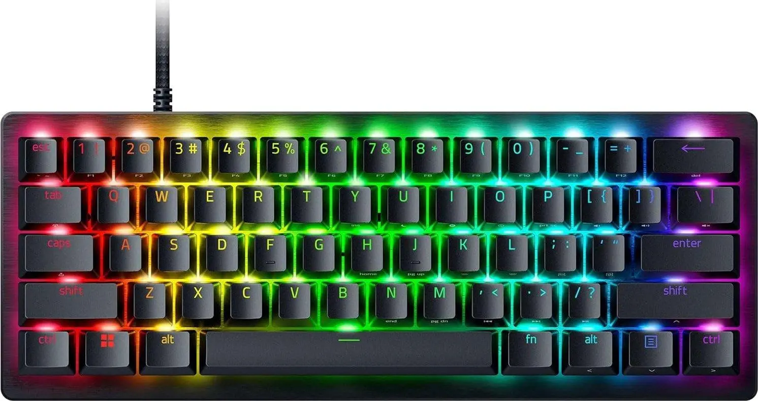 Klawiatura opto-mechaniczna Razer Huntsman V3 Pro Mini Analog Optical Switch Gen2 Czarny