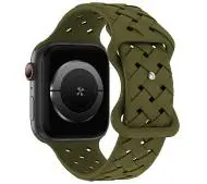 Beline do Watch Silicone Woven 42/44/45/49mm Oliwkowy
