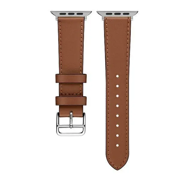 Pasek Beline do Watch 20mm Hermes Leather uniwersalny Brązowy