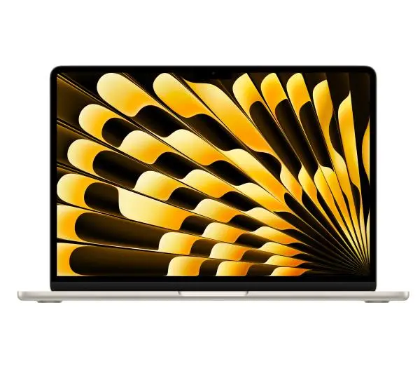 Laptop Apple MacBook Air 2024 13,6" M3 8GB RAM 256GB Dysk macOS Księżycowa Poświata