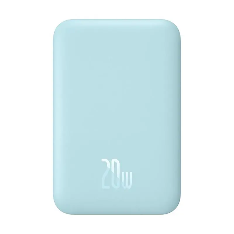 Powerbank Baseus P10059002313-00 Magnetic Mini Air 6000mAh 20W Niebieski