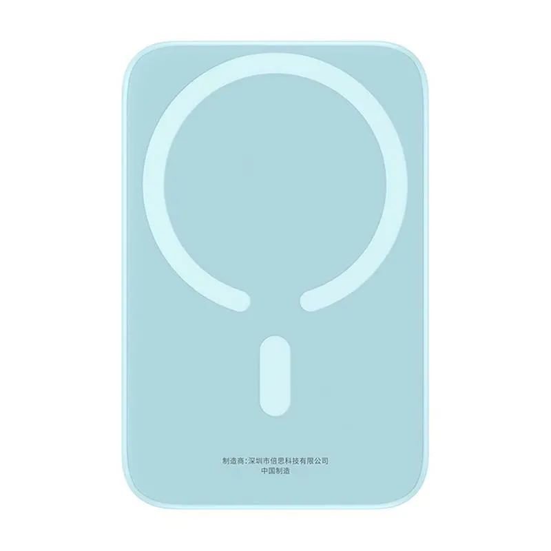 Powerbank Baseus P10059002313-00 Magnetic Mini Air 6000mAh 20W Niebieski