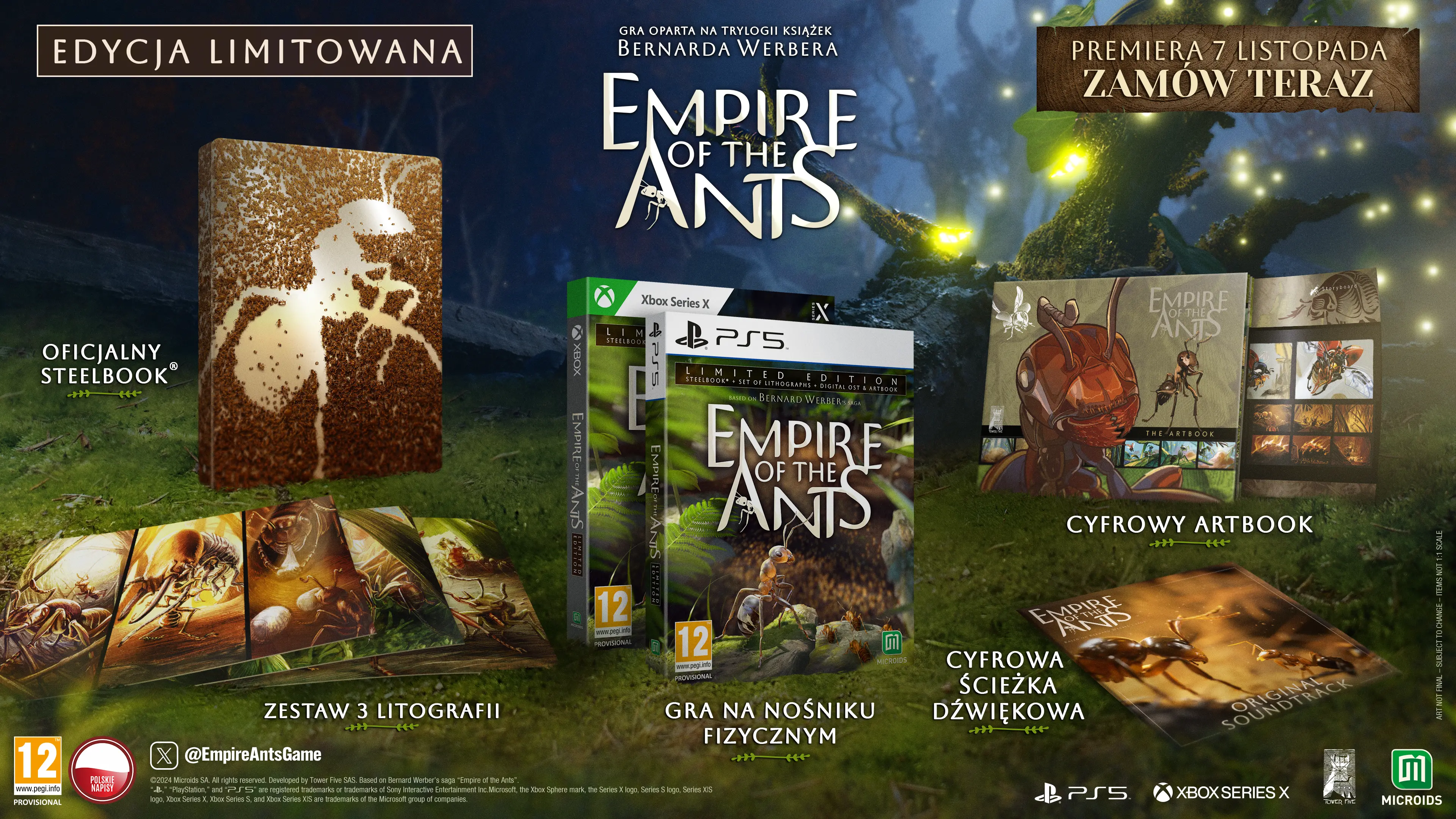 Empire of the Ants Edycja Limitowana Gra na PS5