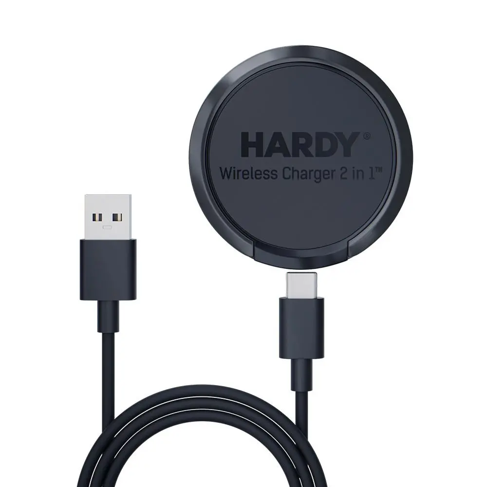 Ładowarka indukcyjna 3mk Hardy Wireless Charger 2in1 15W Czarny