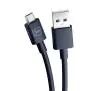 Kabel 3mk Hyper USB-A do microUSB 1,2m 5V 2,4A Czarny