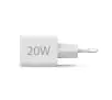 Ładowarka sieciowa Hama mini 20W PD/QC Biały