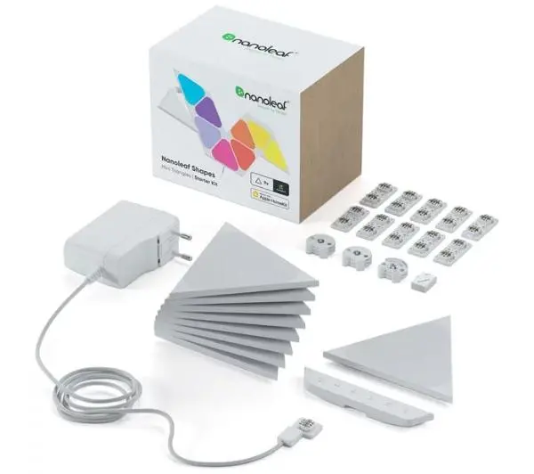 Nanoleaf Shapes Triangles Mini 9szt + kontroler