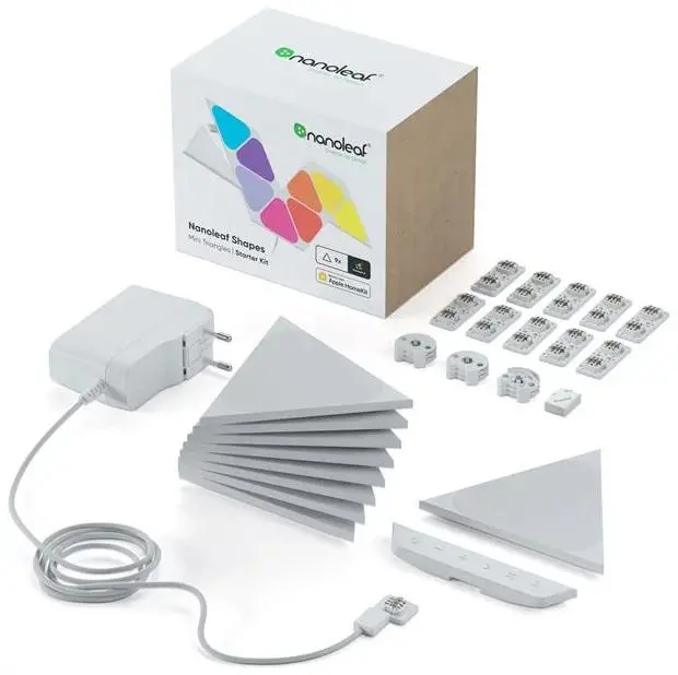 Nanoleaf Shapes Triangles Mini 9szt + kontroler