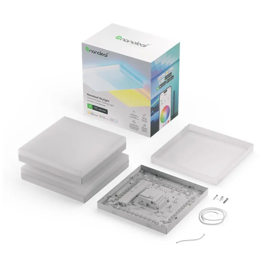 Panel LED Nanoleaf Skylight Starter Kit 3szt