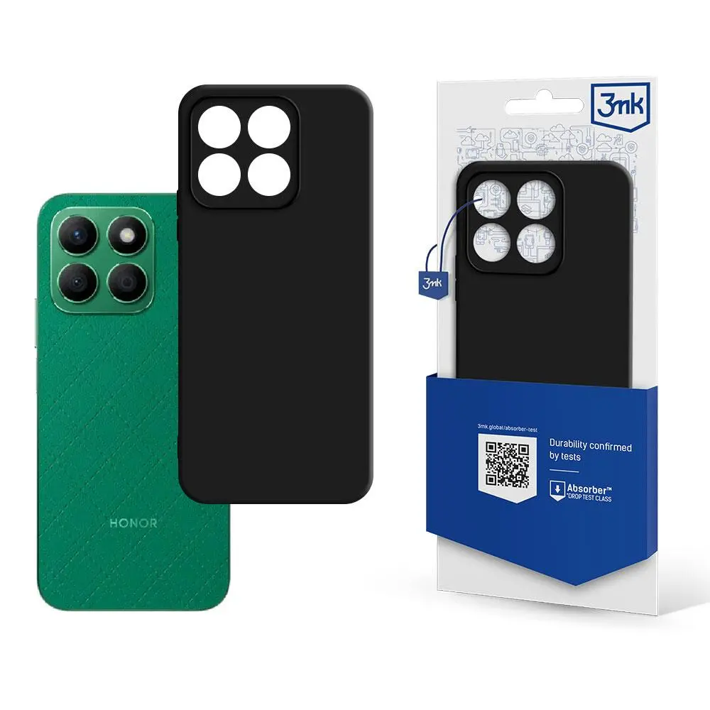 Etui 3mk Matt Case do Honor X8b Czarny