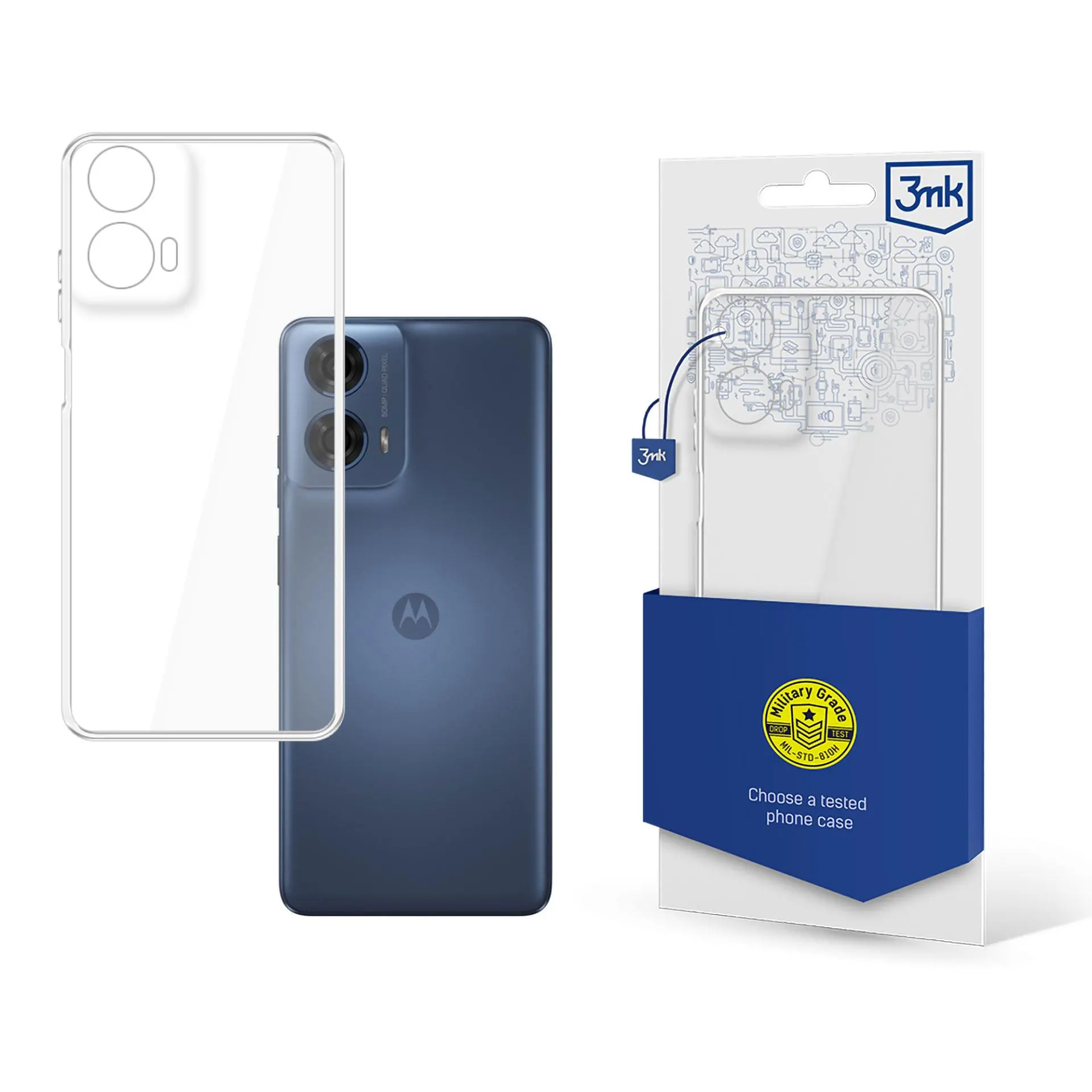 3mk Clear Case do Motorola Moto G24 Power miniaturka