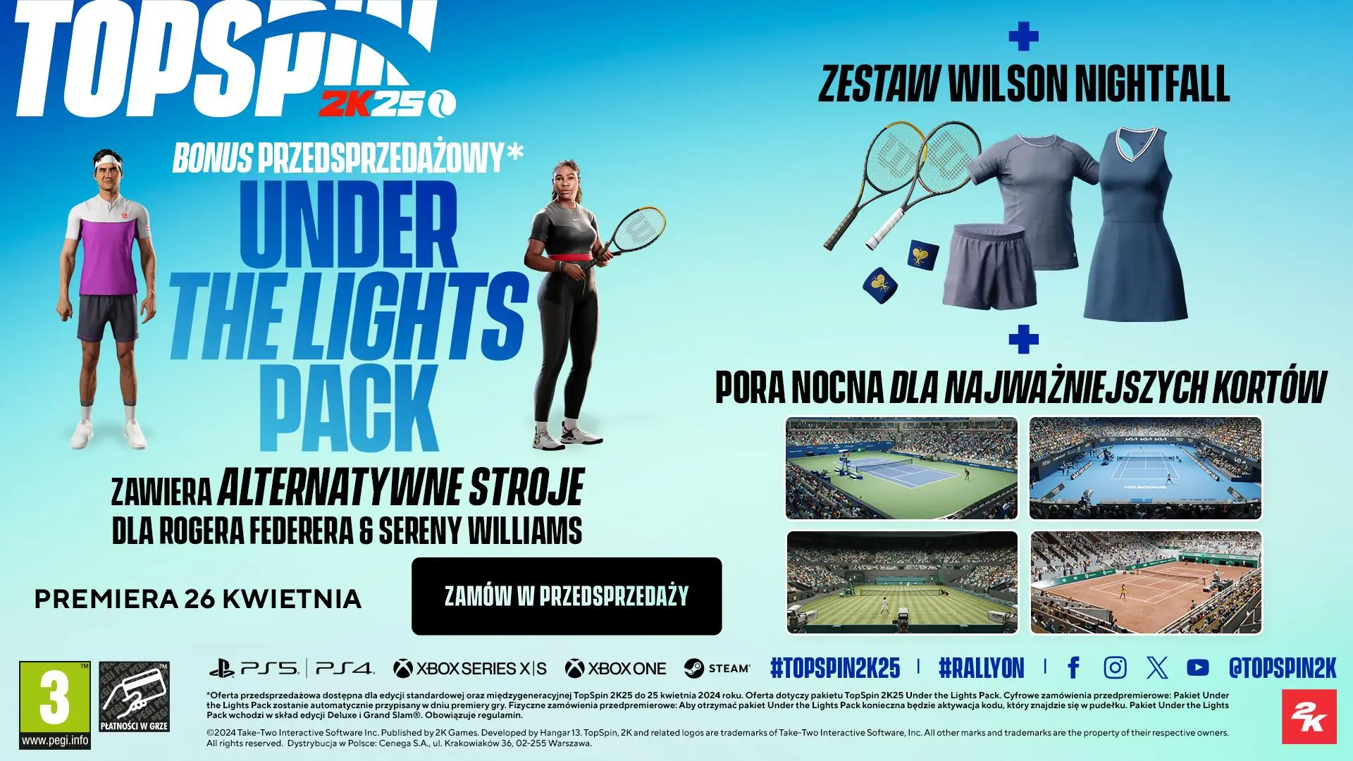 TopSpin 2K25 Gra na PS5