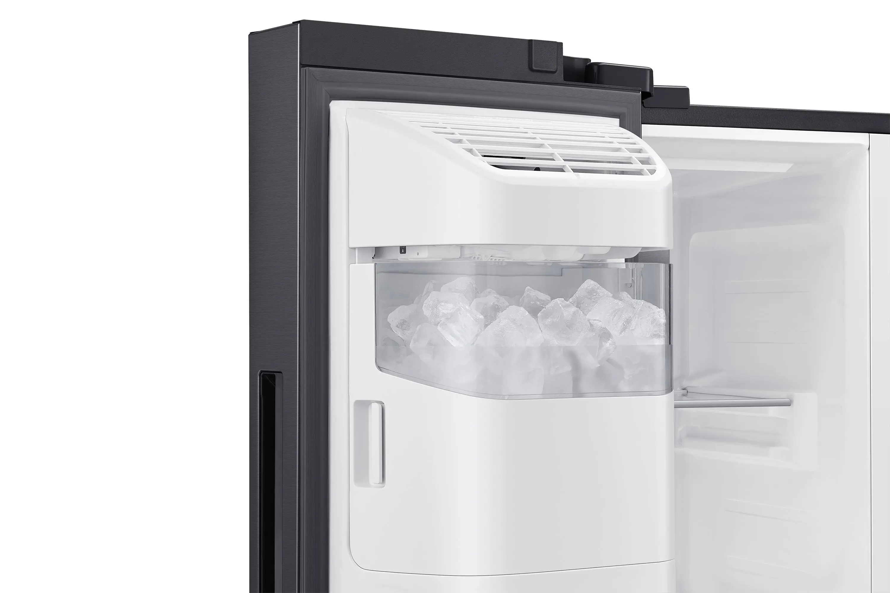 Lodówka Samsung SBS RS65DG54M3B1 Pełny No Frost 178cm Dystrybutor wody Automatyczna Kostkarka Zdalne sterowanie Grafitowa stal