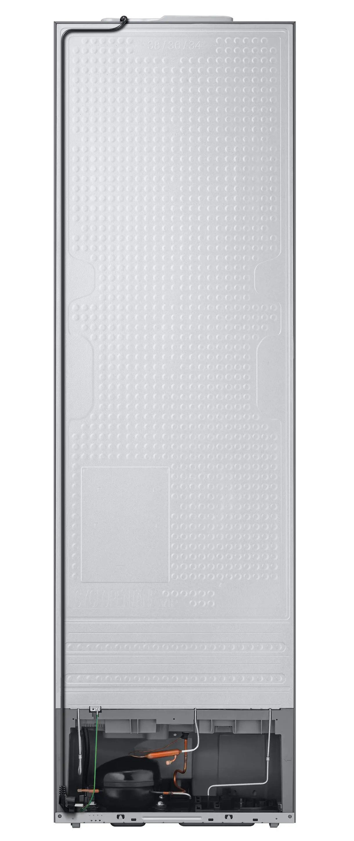 Lodówka Samsung RB38C675DSA Pełny No Frost 203cm Szuflada z kontrolą wilgotności Zdalne sterowanie Srebrny