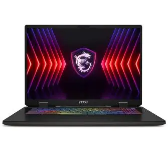 Laptop gamingowy MSI Sword 17 HX B14VGKG-017XPL 17" 240Hz i7-14700HX 16GB RAM 1TB Dysk SSD RTX4070 DLSS3 Szary