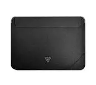 Guess Saffiano Triangle Logo GUCS14PSATLK 14" Czarny