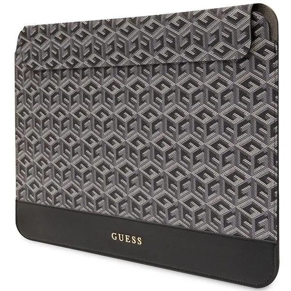Etui na laptop Guess GCube Stripes Sleeve GUCS16HGCFSEK 16" Czarny