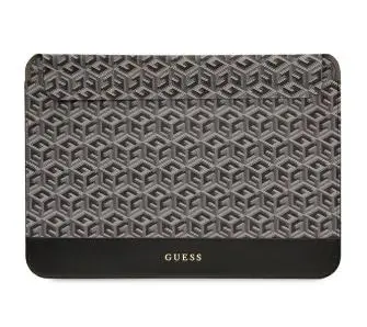 Etui na laptop Guess GCube Stripes Sleeve GUCS16HGCFSEK 16" Czarny