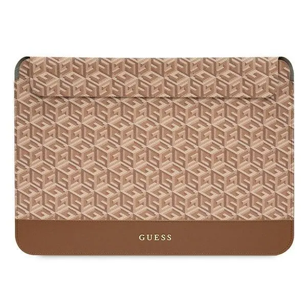 Guess GCube Stripes Sleeve GUCS16HGCFSEW 16" Brązowy