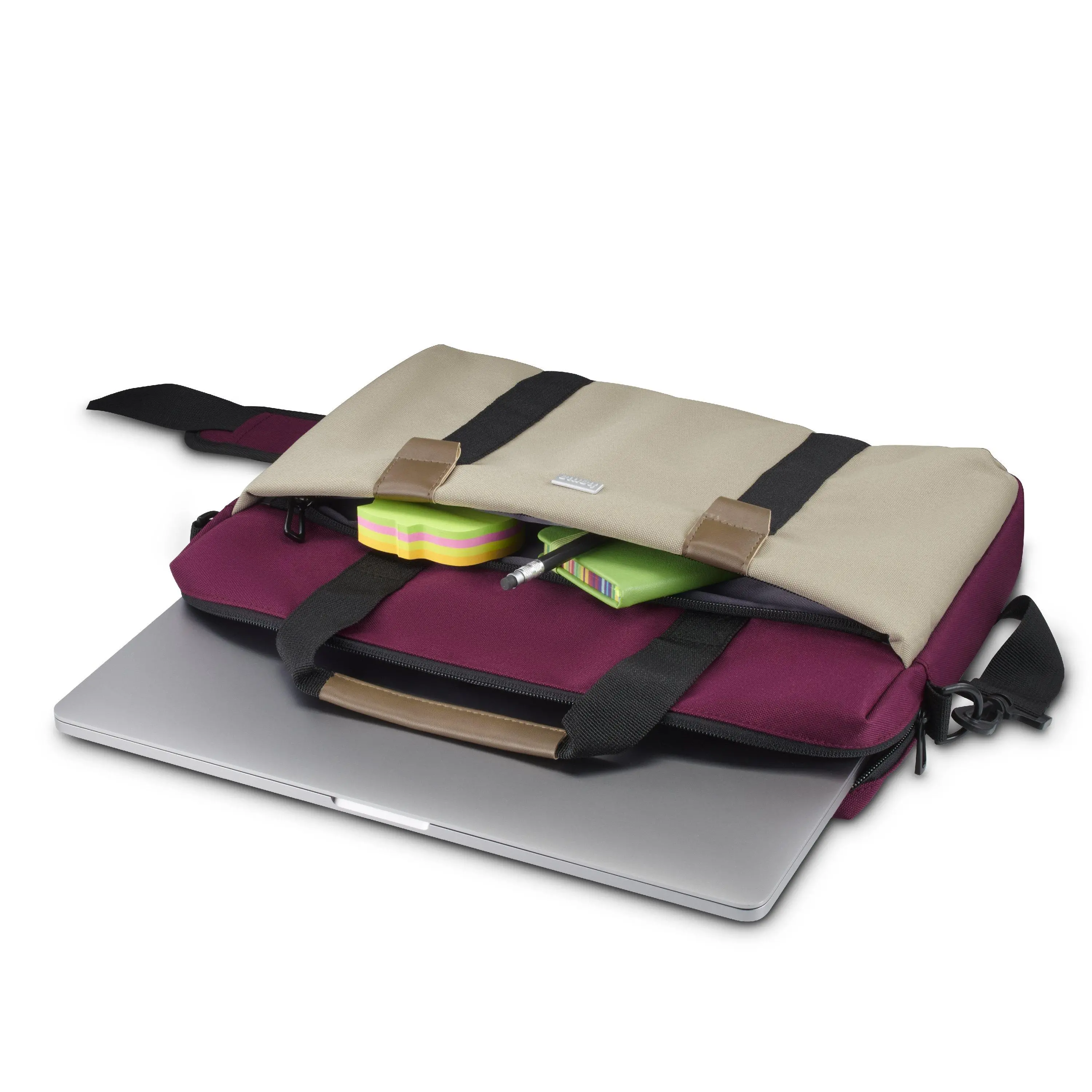 Torba na laptopa Hama Silvan 15,6-16,2" Bordowy