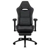 Aerocool ROYAL AeroSuede Gamingowy do 150kg Tkanina Slate Grey
