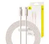 Kabel Baseus USB-C do USB-C Habitat Series 100W 2m Różowy