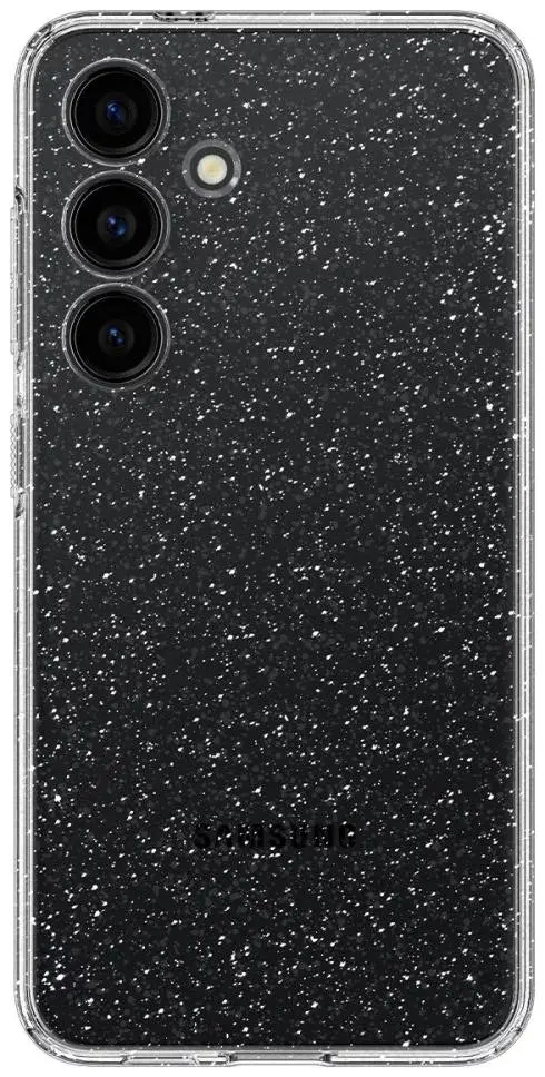 Etui Spigen Liquid Crystal Glitter do Galaxy S24+ Przezroczysty