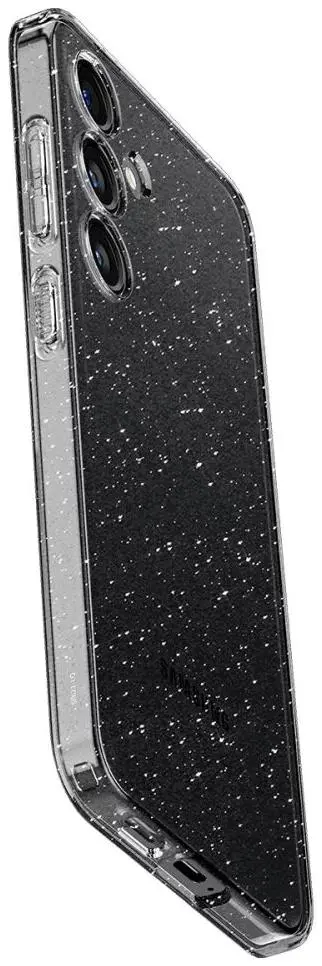 Etui Spigen Liquid Crystal Glitter do Galaxy S24+ Przezroczysty