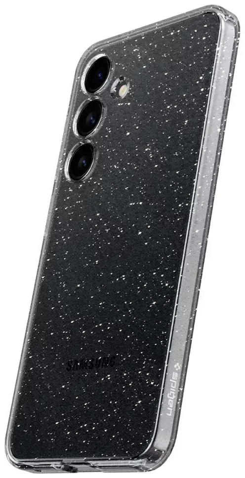 Etui Spigen Liquid Crystal Glitter do Galaxy S24+ Przezroczysty
