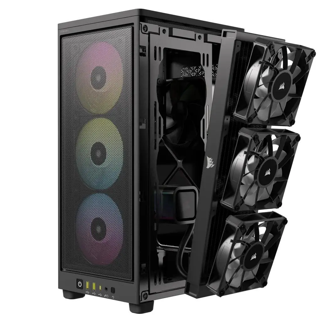Obudowa Corsair 200D Airflow RGB Czarny