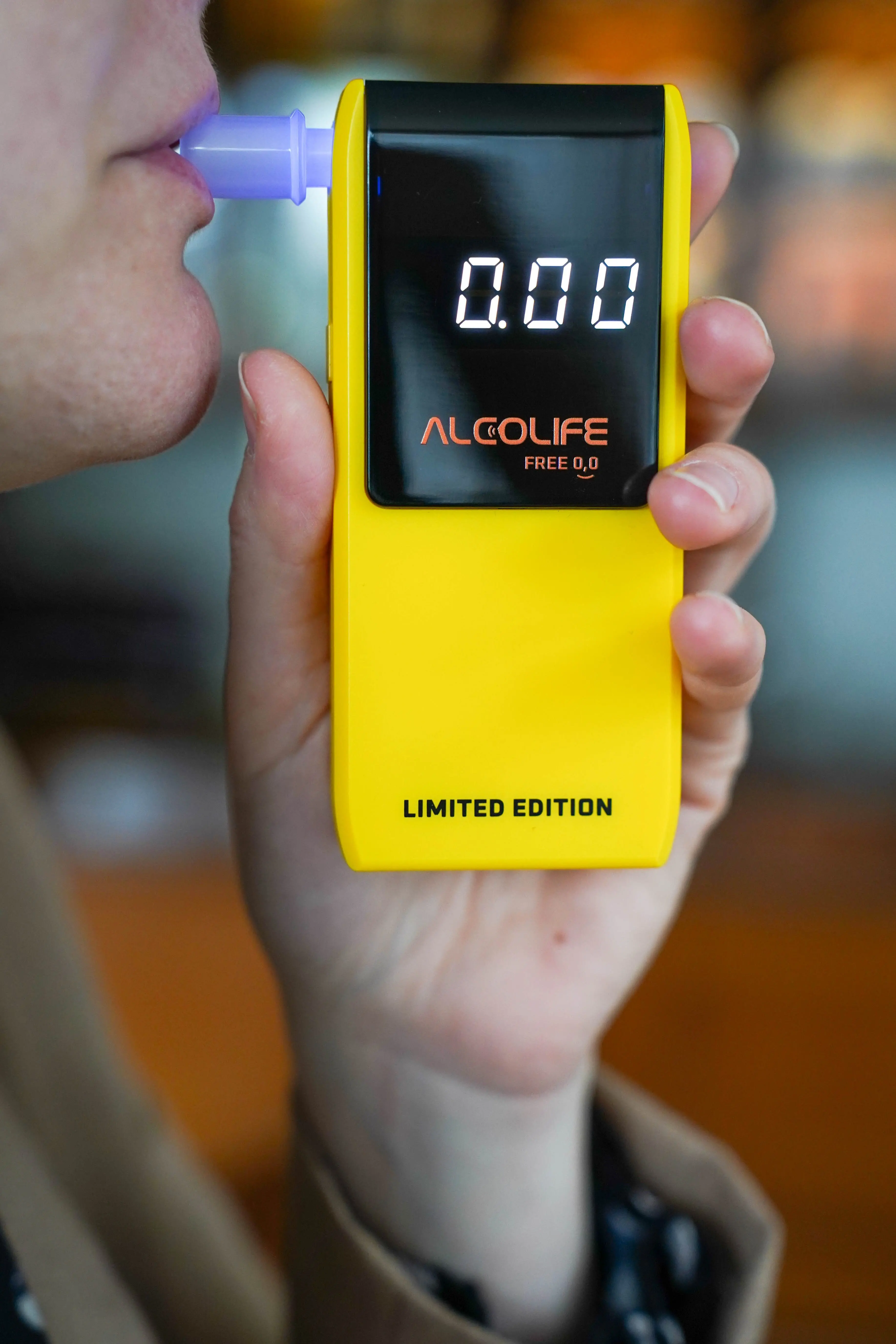 Alkomat Alcolife Free Żółty