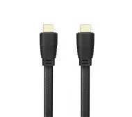Reinston EK041 Płaski HDMI 2.0 1,5m Czarny